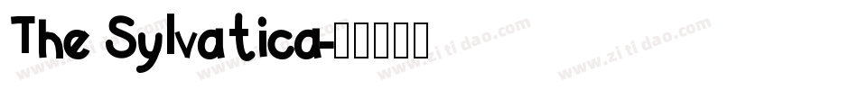 The Sylvatica字体转换